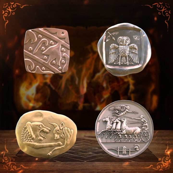 TTRPG Coins - Ancient coin set / 10