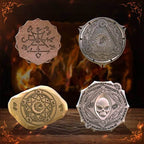 TTRPG Coins - Necromancer coin set / 10