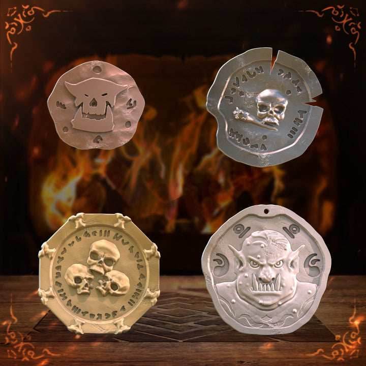 TTRPG Coins - Troll coin set / 10