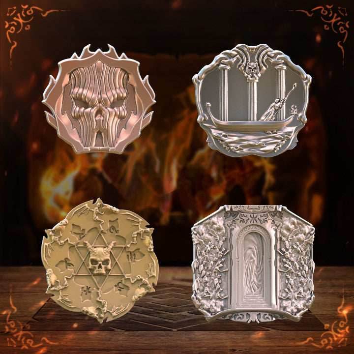 TTRPG Coins - Underworld coin set / 10