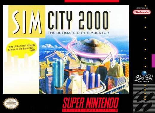 SimCity 2000 (Super Nintendo) - Game Manual Only