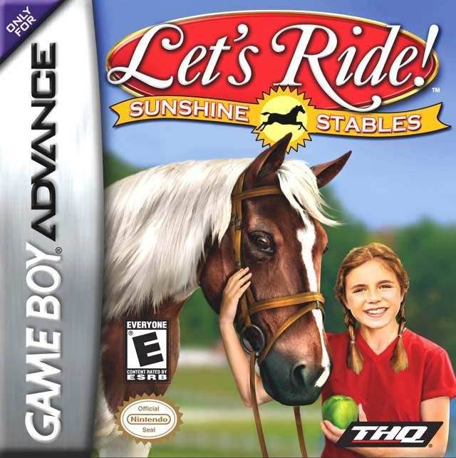 Let's Ride Sunshine Stables (Gameboy Advance) - Game Manual Only