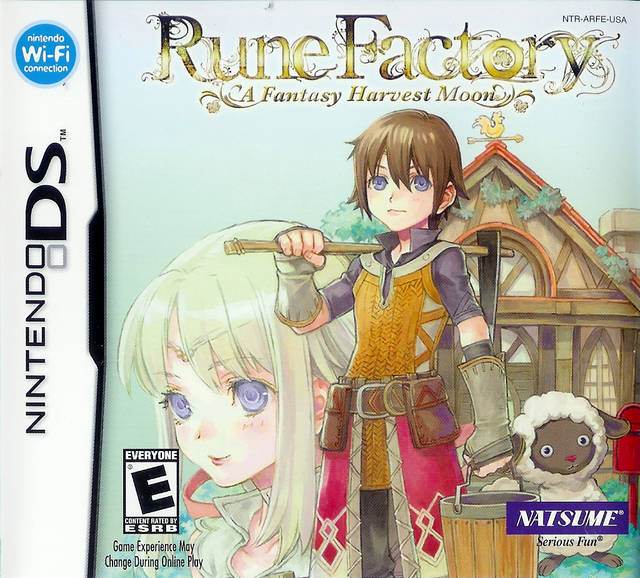 Rune Factory: A Fantasy Harvest Moon (Nintendo DS) - Game Manual Only