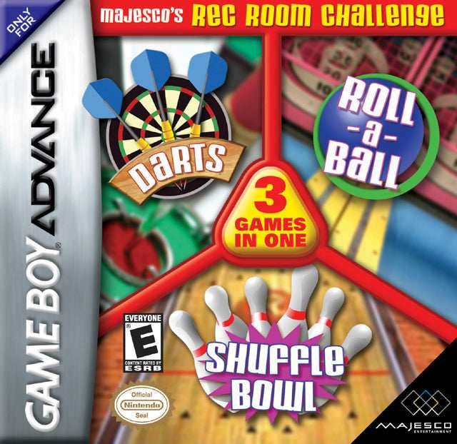 Rec Room Challenge (Gameboy Advance) - Game Manual Only