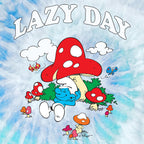 Smurfs Lazy Day Tie Dye T-Shirt - Lagoon Tie Dye