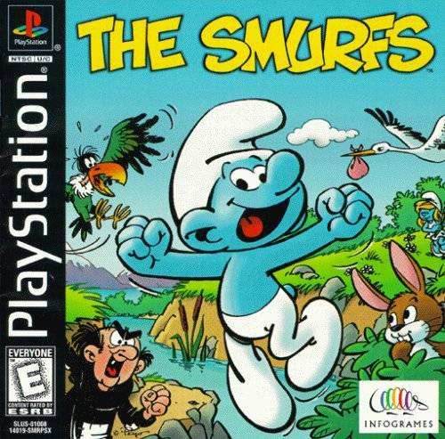 The Smurfs (Playstation) - Game Manual Only