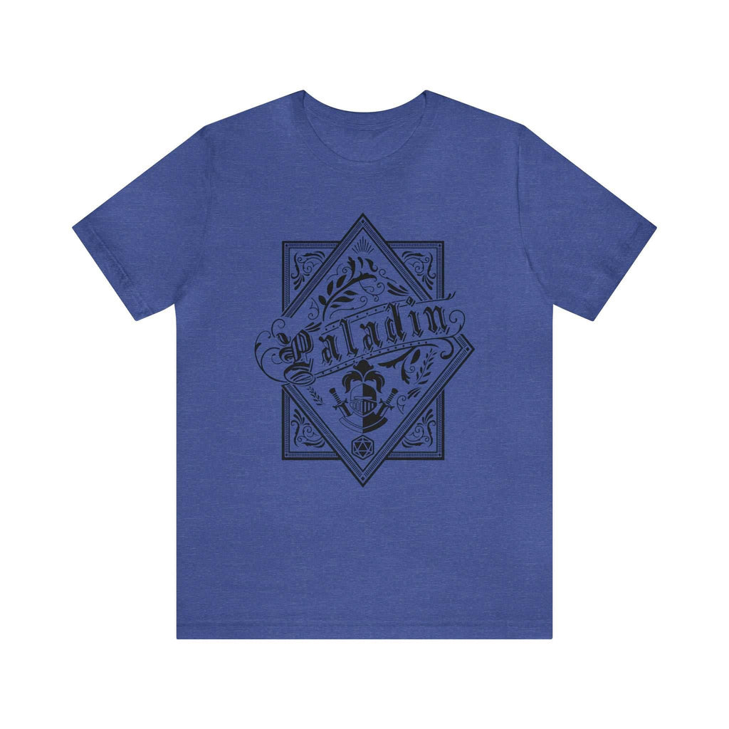 Paladin Class Shirt - Heather True Royal / S