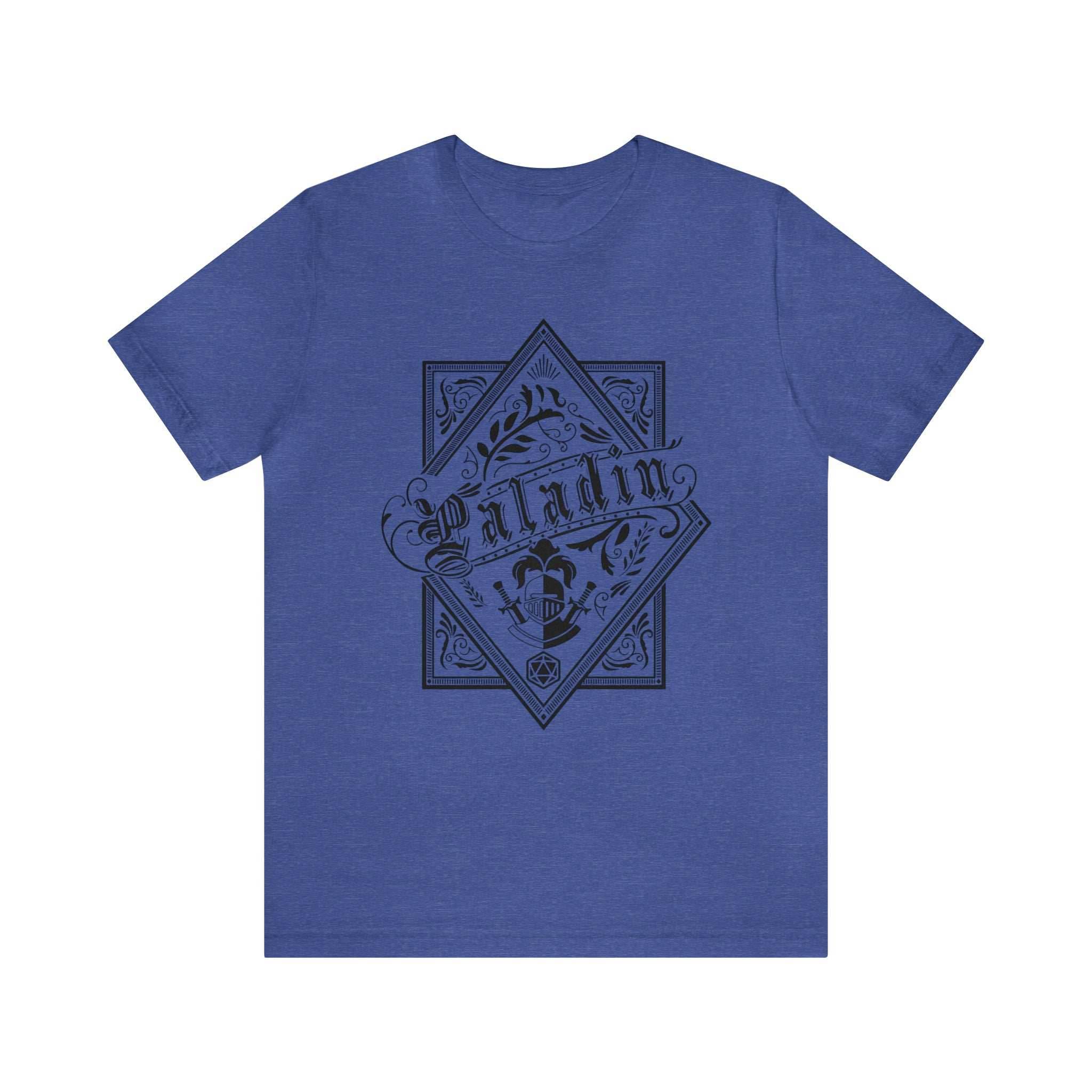 Paladin Class Shirt - Heather True Royal / S
