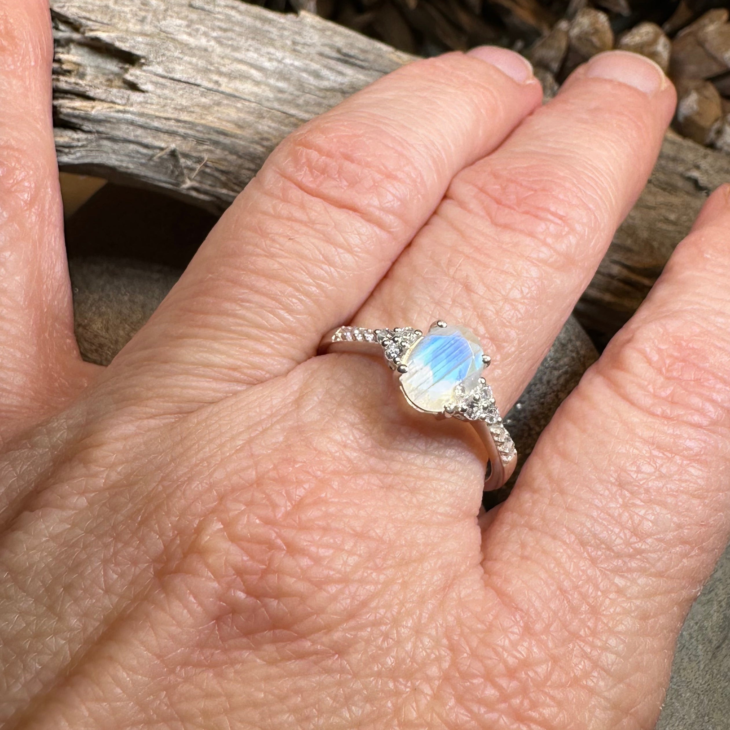 Kinsey Moonstone Ring