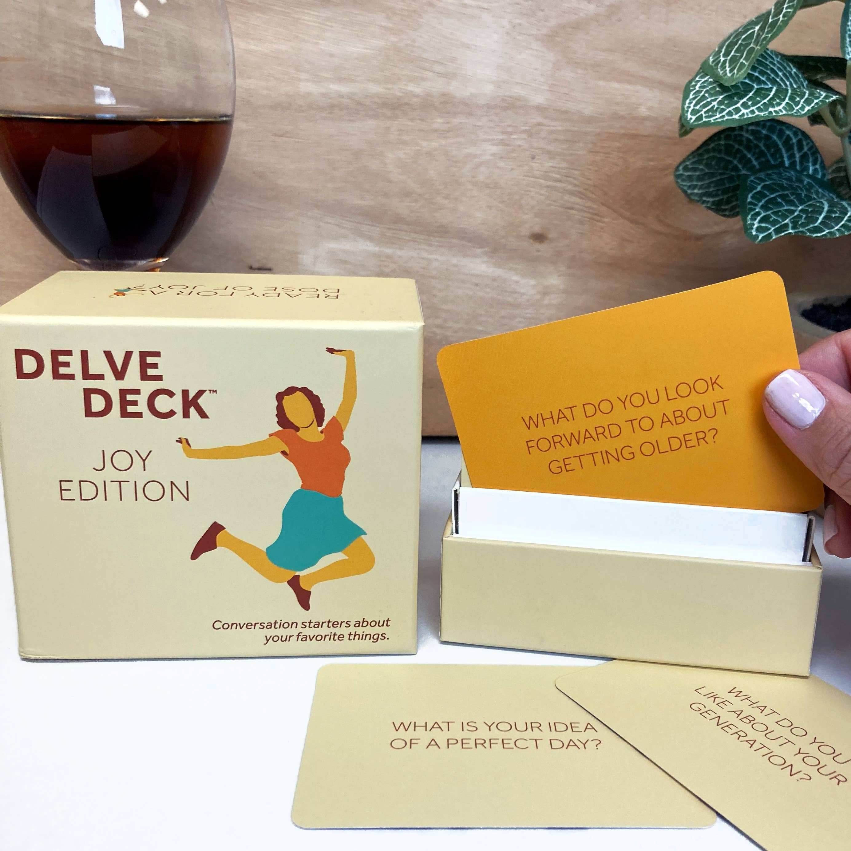 Delve Deck Conversation Cards - Joy Edition - 