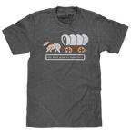The Oregon Trail You Have Died of Dysentery Video Game Quote T-Shirt - Heather Graphite