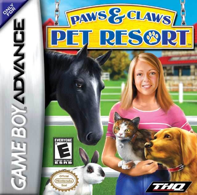 Paws & Claws: Pet Resort (Gameboy Advance) - Game Manual Only