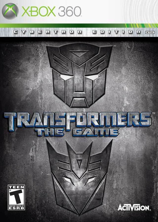 Transformers The Game: Cybertron Edition (Xbox 360) - Game Manual Only