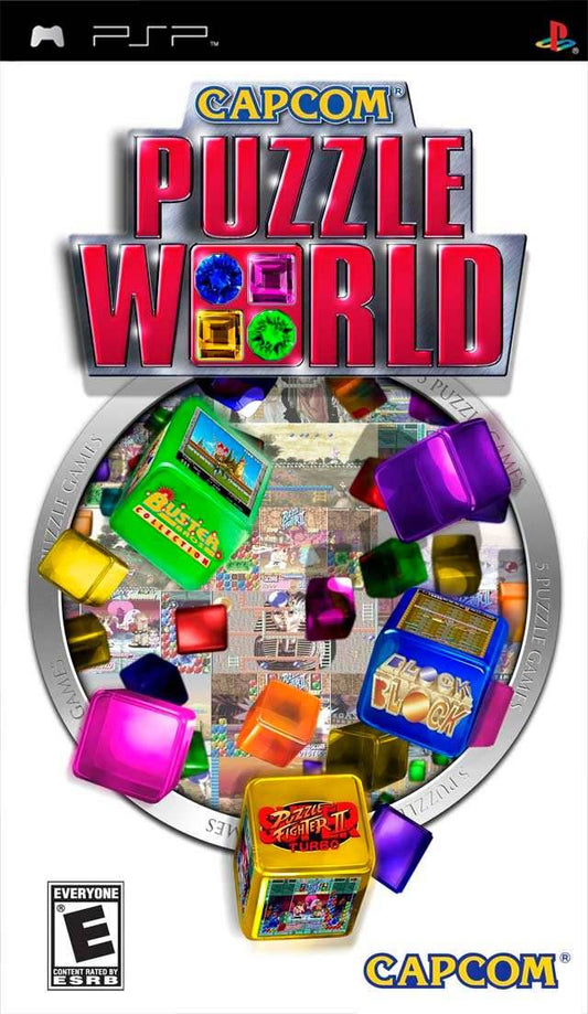 Capcom Puzzle World (PSP) - Game Manual Only