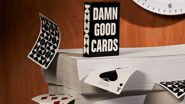 DAMN GOOD CARDS Playing Cards by Dan & Dave - No. 1 Black
