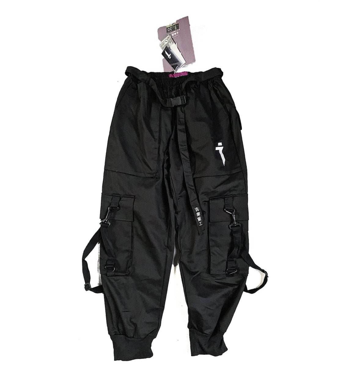 HiP5 Black 09 I-Tech Cargo Pants - S