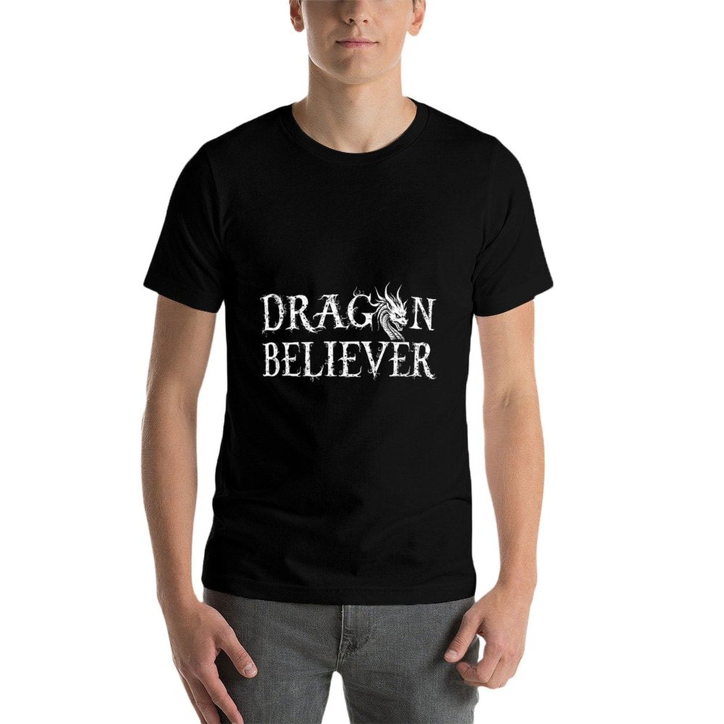 Dragon Believer - Fantasy Funny  Odor-resistant T-Shirt