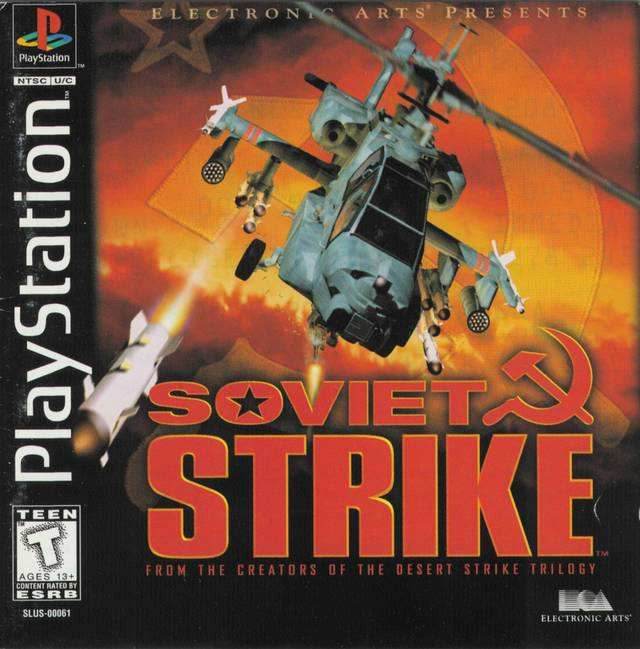 Soviet Strike (Playstation) - Game Manual Only