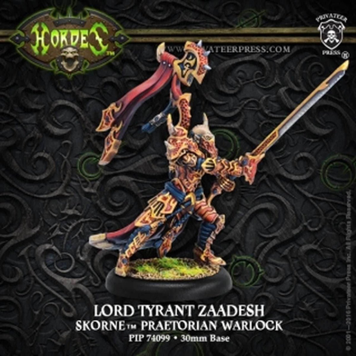 Hordes: Skorne Lord Tyrant Zaadesh - 