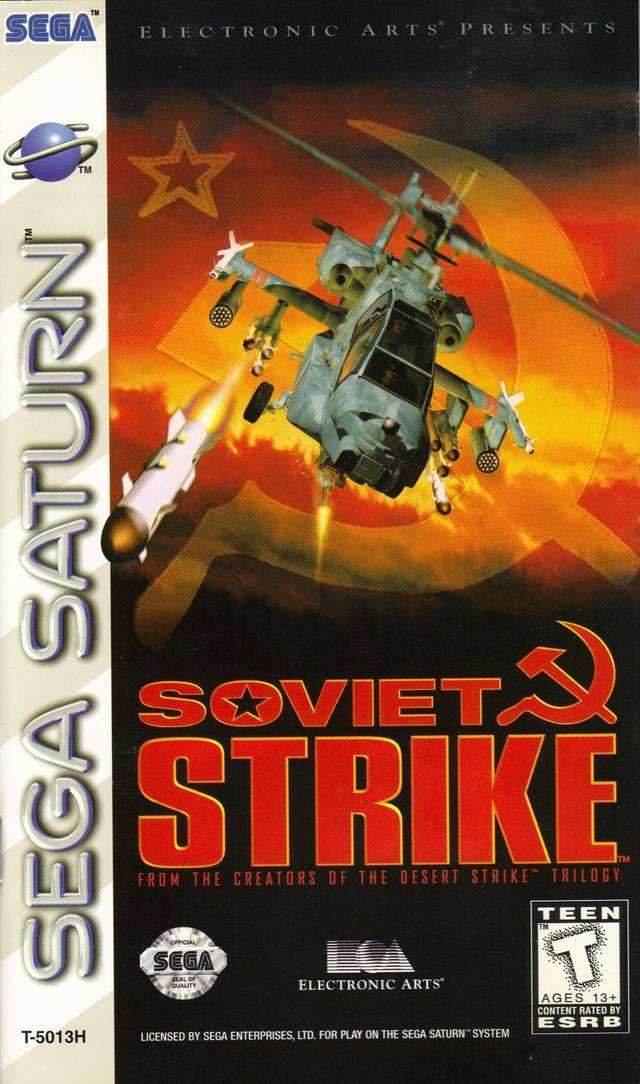 Soviet Strike (Sega Saturn) - Game Manual Only