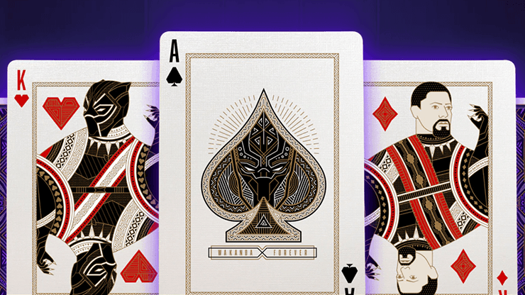 Black Panther Playing Cards by theory11 - 