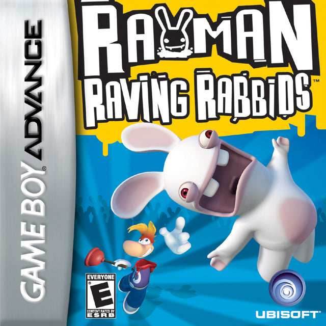 Rayman Raving Rabbids (Gameboy Advance) - Game Manual Only