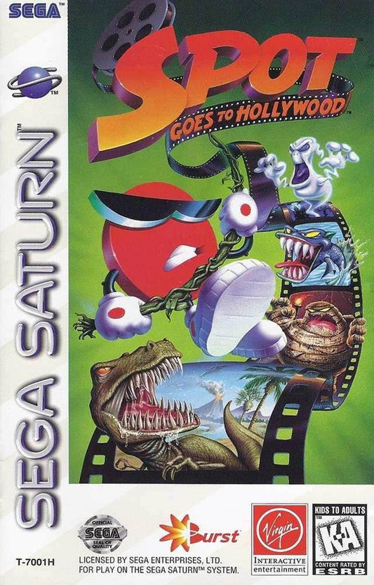 Spot Goes To Hollywood (Sega Saturn) - Game Manual Only