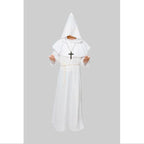 Halloween costume medieval monk cloak suit