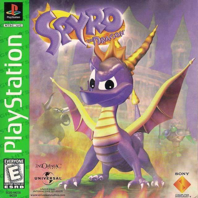 Spyro The Dragon (Greatest Hits) (Playstation) - Game Manual Only