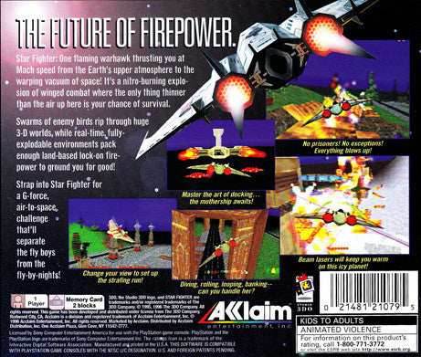 Star Fighter (Playstation) - Game Manual Only