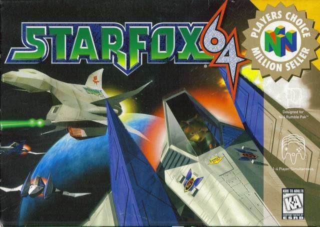 Star Fox 64 (Players Choice) (Nintendo 64) - Game Manual Only