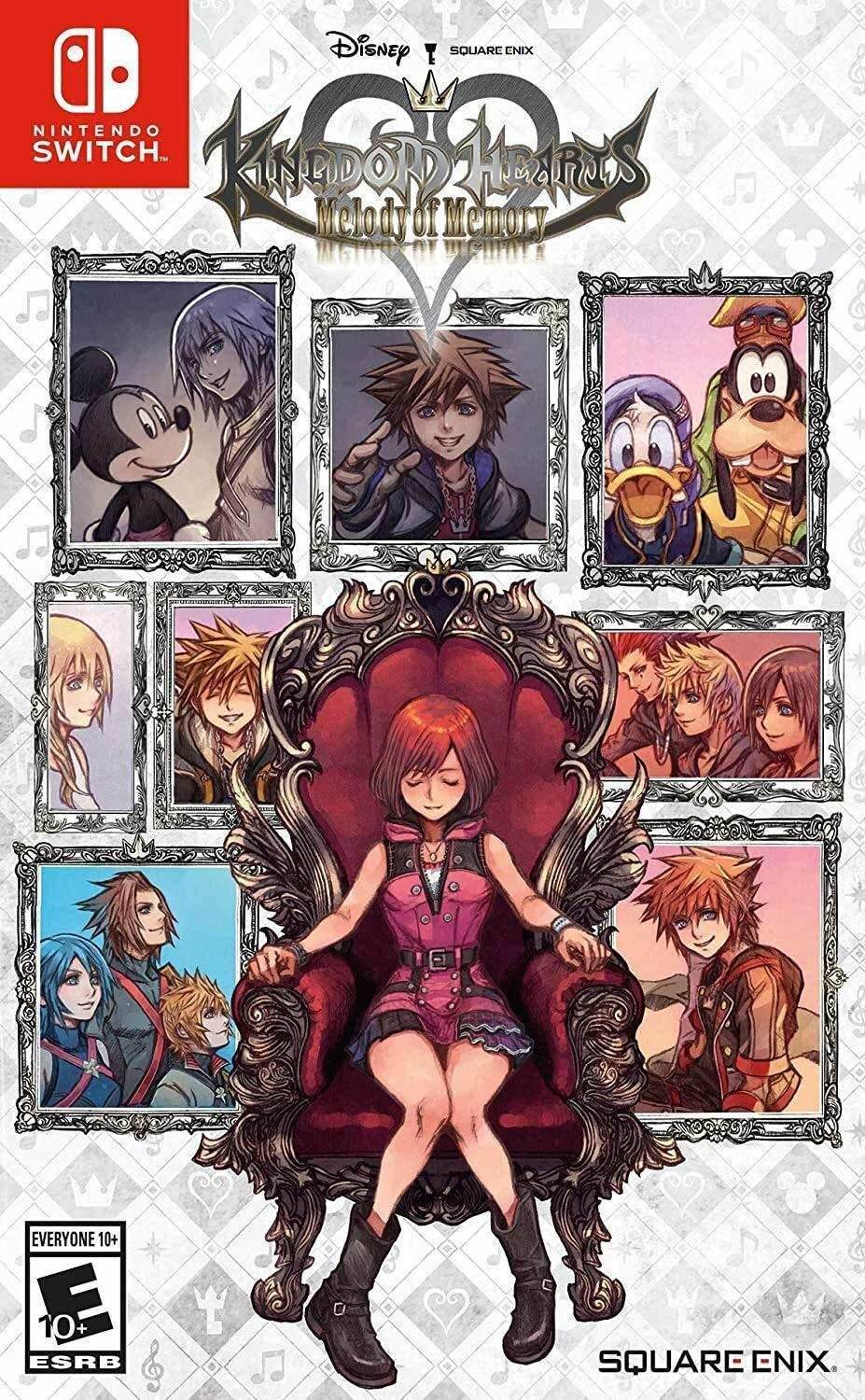 Kingdom Hearts Melody of Memory (Nintendo Switch) - Game Manual Only