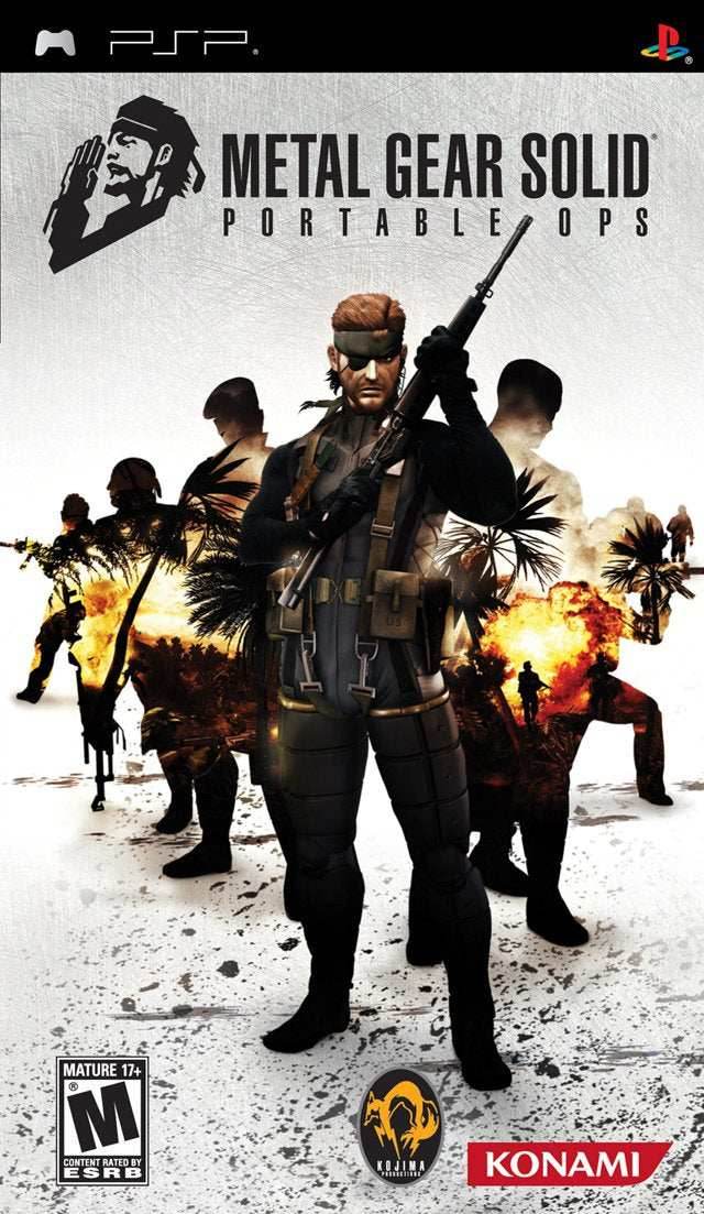 Metal Gear Solid Portable Ops (PSP) - Game Manual Only