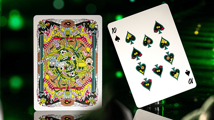 Rick & Morty Playing Cards by theory11 - 