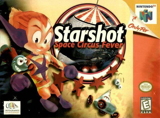 Starshot: Space Circus Fever (Nintendo 64) - Game Manual Only