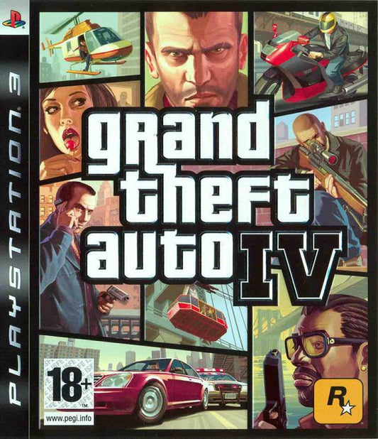 Grand Theft Auto IV [European Import] (Playstation 3) - Brand New