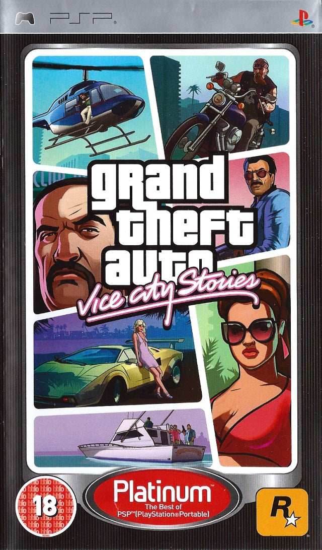 Grand Theft Auto: Vice City Stories (Platinum) [European Import] (PSP) - Game Only