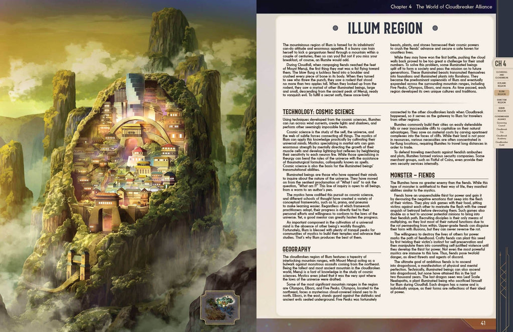 Cloudbreaker Alliance RPG Book - 