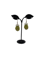 Green Hand Earrings