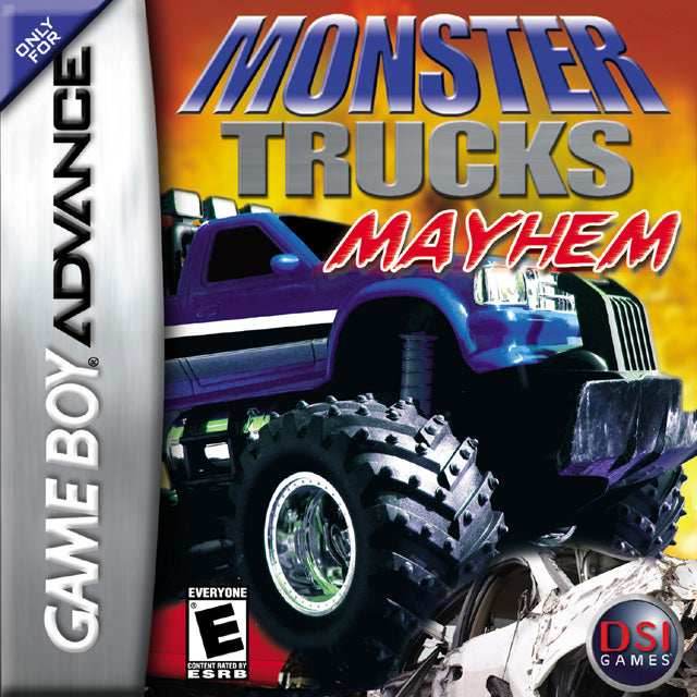Monster Trucks Mayhem (Gameboy Advance) - Game Manual Only