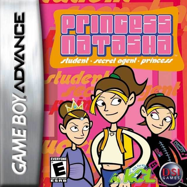 Princess Natasha: Student - Secret Agent - Princess (Gameboy Advance) - Game Manual Only