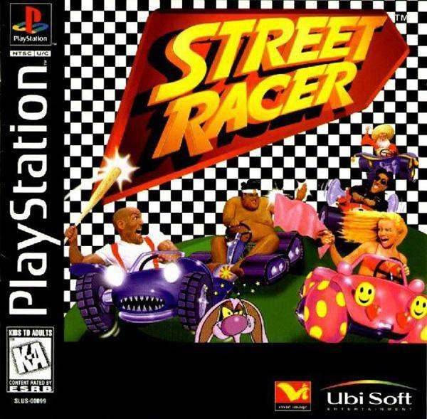 Street Racer (Playstation) - Game Manual Only