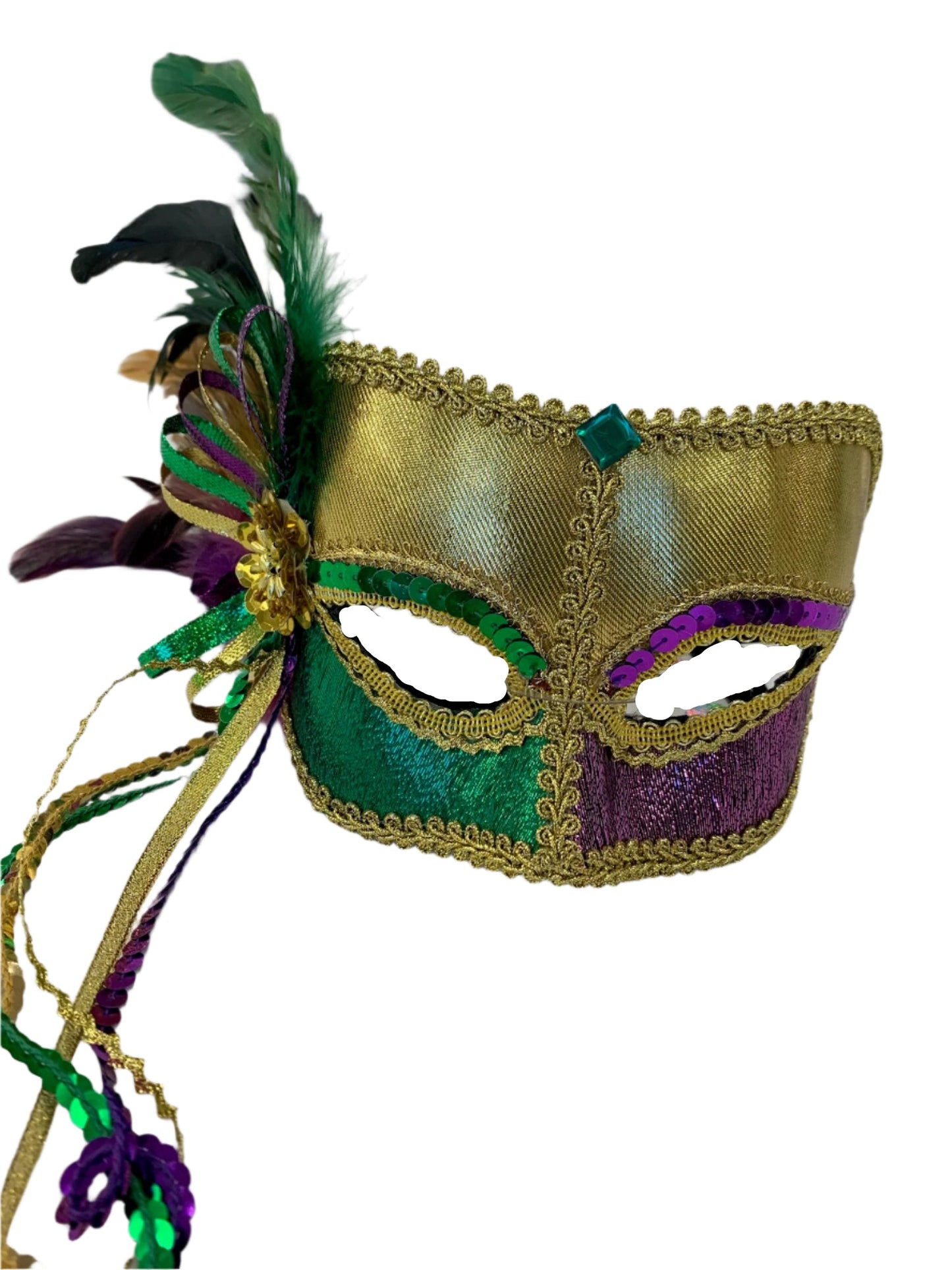 Feathered Mask