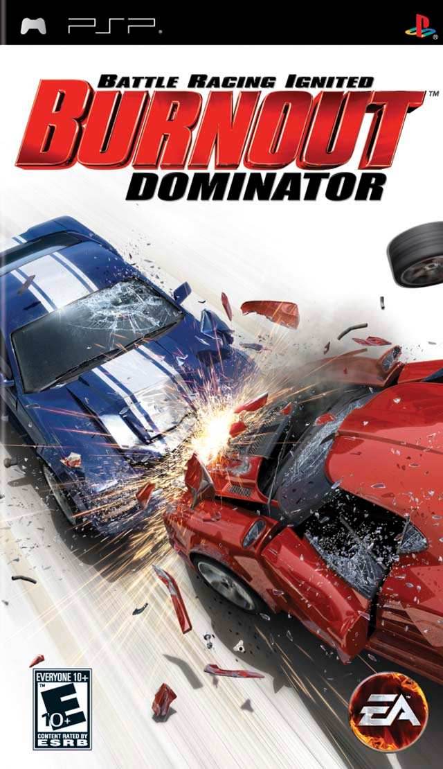 Burnout Dominator (PSP) - Game Manual Only