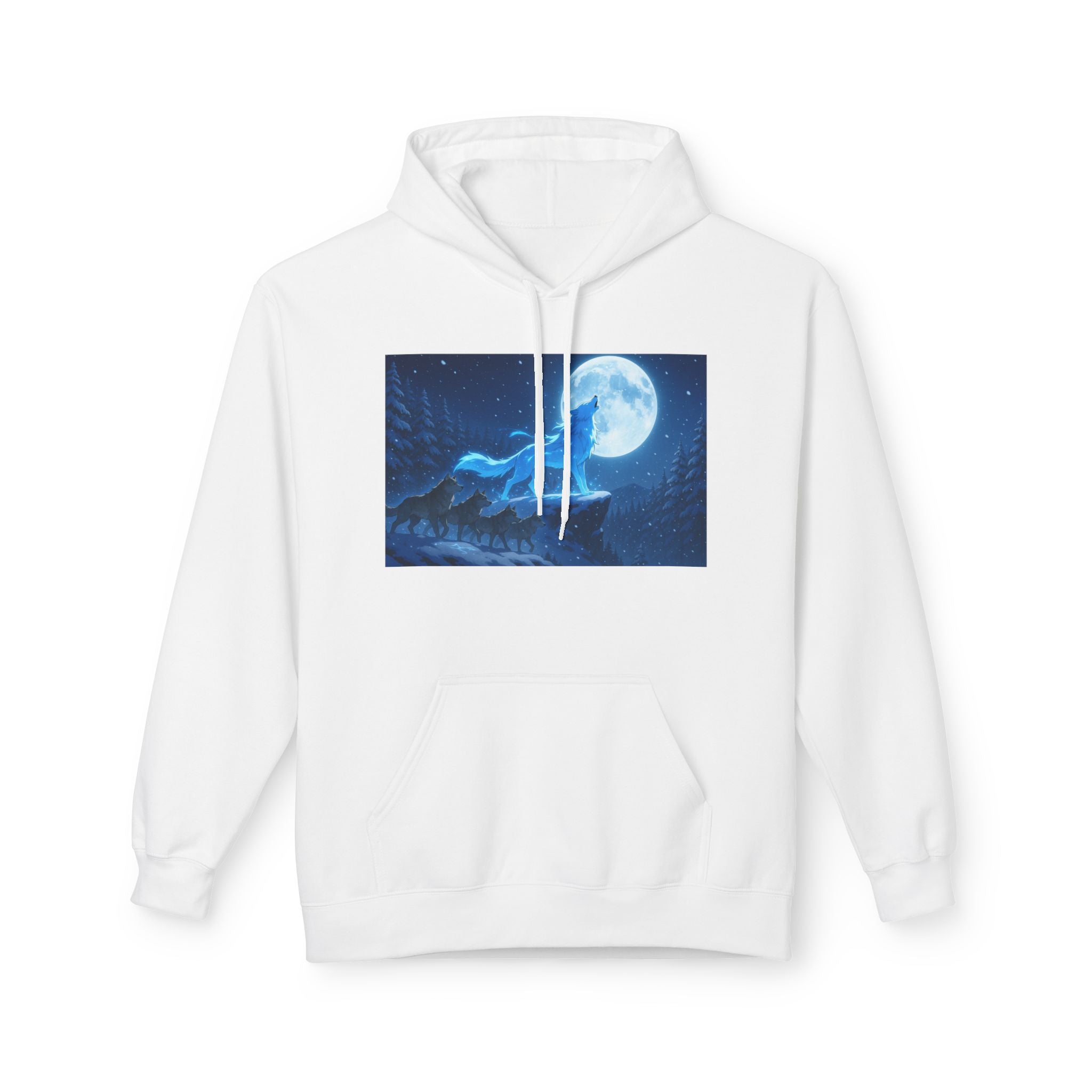 the Blue wolf Spirit hoodie