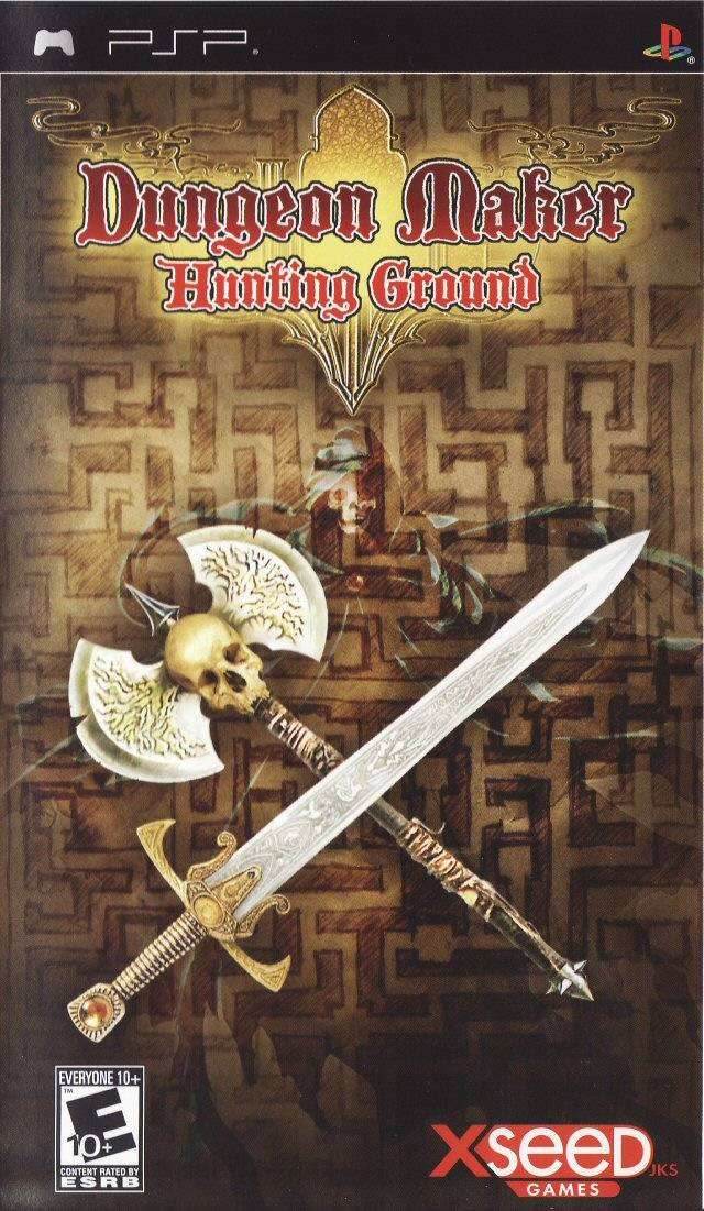 Dungeon Maker: Hunting Ground (PSP) - Game Manual Only
