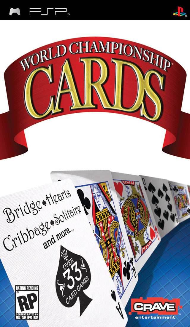 World Championship Cards (PSP) - Game Manual Only