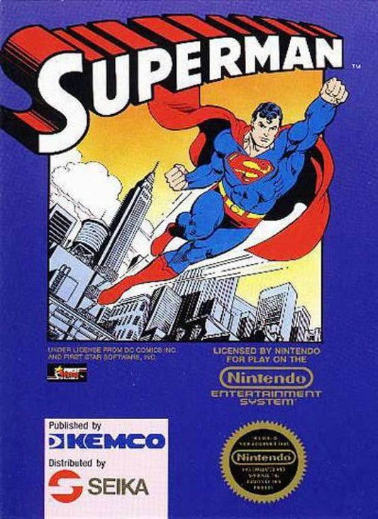 Superman (Nintendo NES) - Game Manual Only
