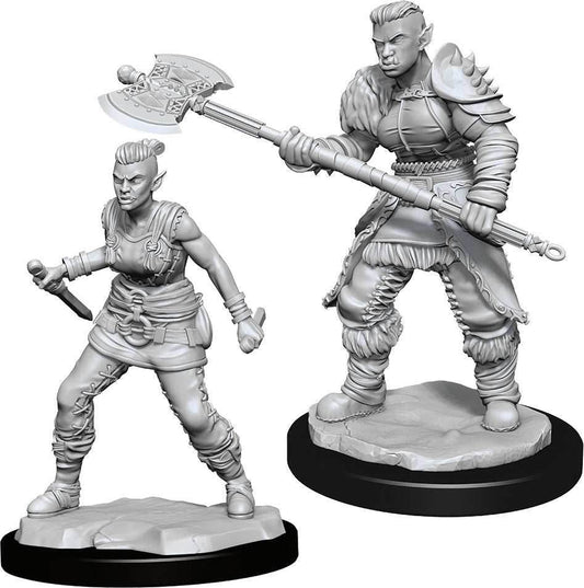 D&D: Nolzur's Marvelous Miniatures - Orc Barbarian Female - 