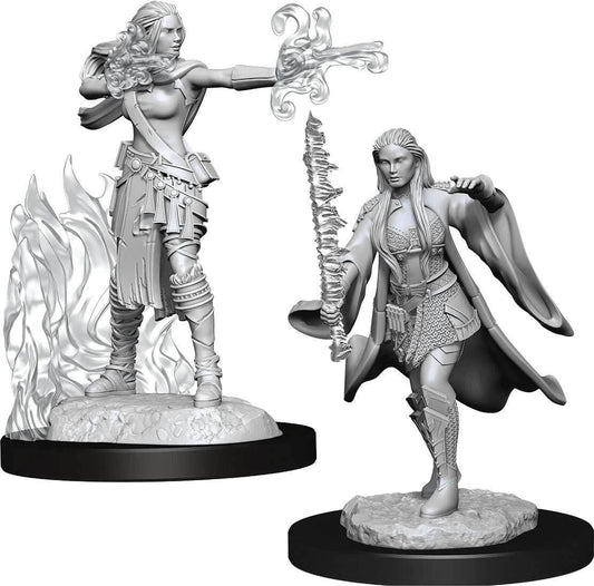 D&D: Nolzur's Marvelous Miniatures - Multiclass Warlock + Sorcerer Female - 